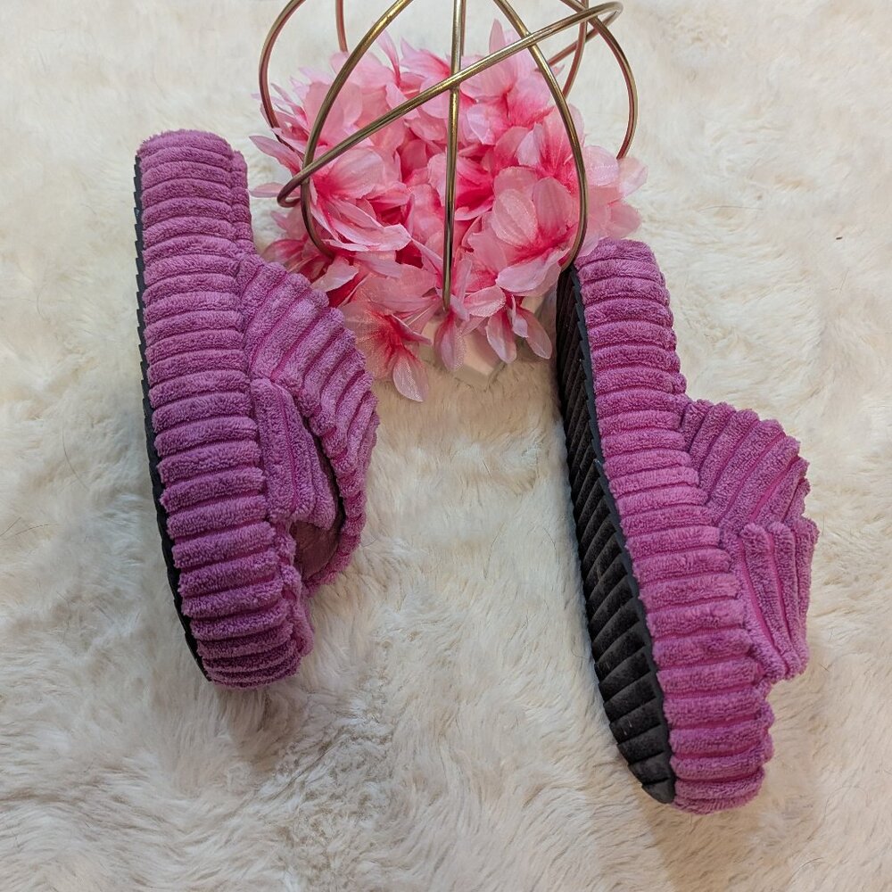 Free People 2 Days In Ibiza Platform Slides Size 7.5 - Picture 6 of 9